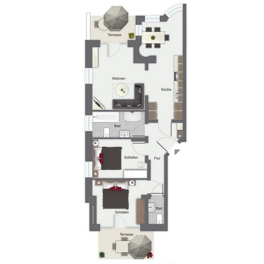 Villa Triton Wohnung 01 볼텐하겐 외부 사진